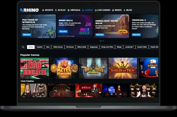 Rhino Casino Desktop